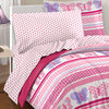 5 Piece Girls Hot Butterfly Themed Comforter Set Tn