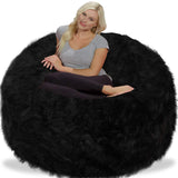 Bean Bag Chair 5-foot Memory Foam Removable Cover Bean Bags