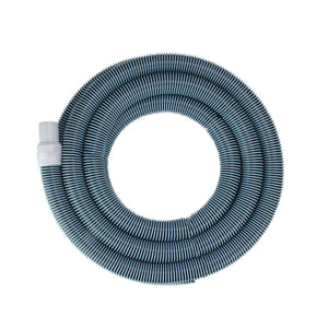 Blue And White Hydro Tools Spiral Wound Vacuum Swimming Pool Hose 30' X 1.5" Plastic