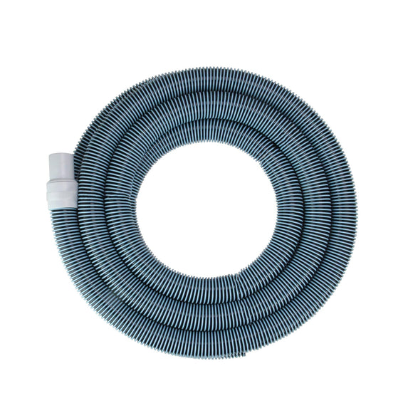 Blue And White Hydro Tools Spiral Wound Vacuum Swimming Pool Hose 30' X 1.5