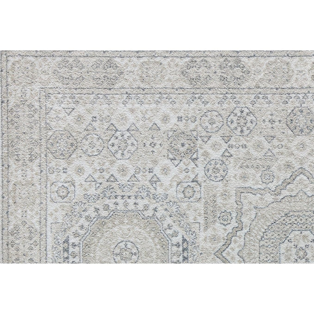 Hailey Geometric Medallion Traditional Area Rug by Rugs America