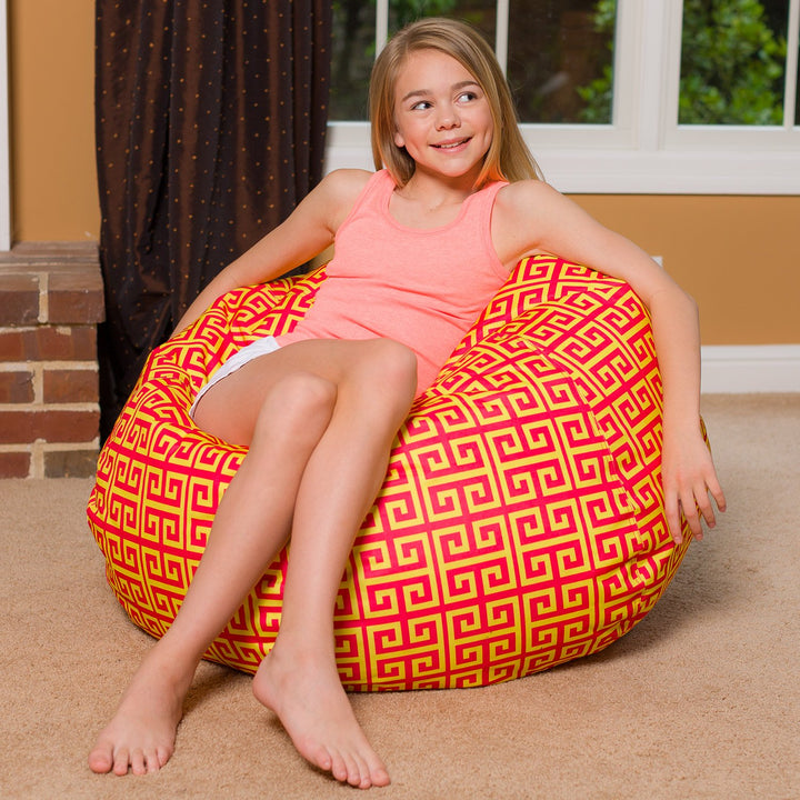 Big Comfy Bean Bag Chair: Posh Beanbag Chairs with Removable