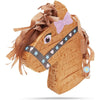 Horse Pony Pinata for Girls Birthday Party (12 X 16 3 in) Brown Wood