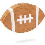 Football Pinata for Sports Birthday Party (16.5 X 10 3 in) Brown Wood