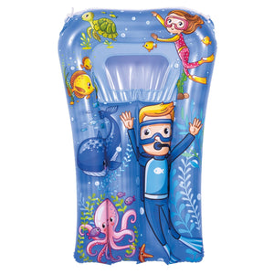 29" Blue Underwater Sea World Inflatable Kick Board