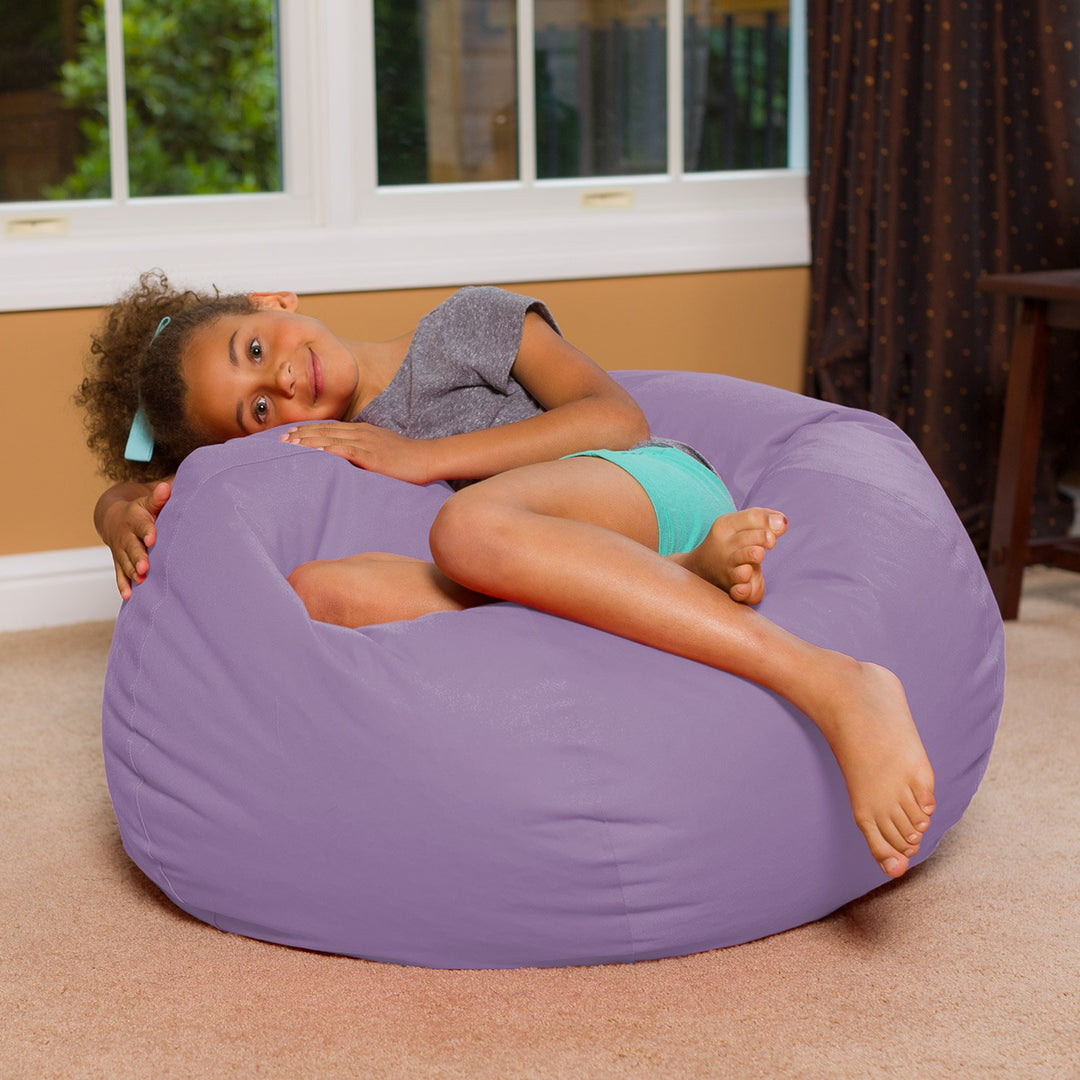 Big Comfy Bean Bag Chair: Posh Beanbag Chairs with Removable