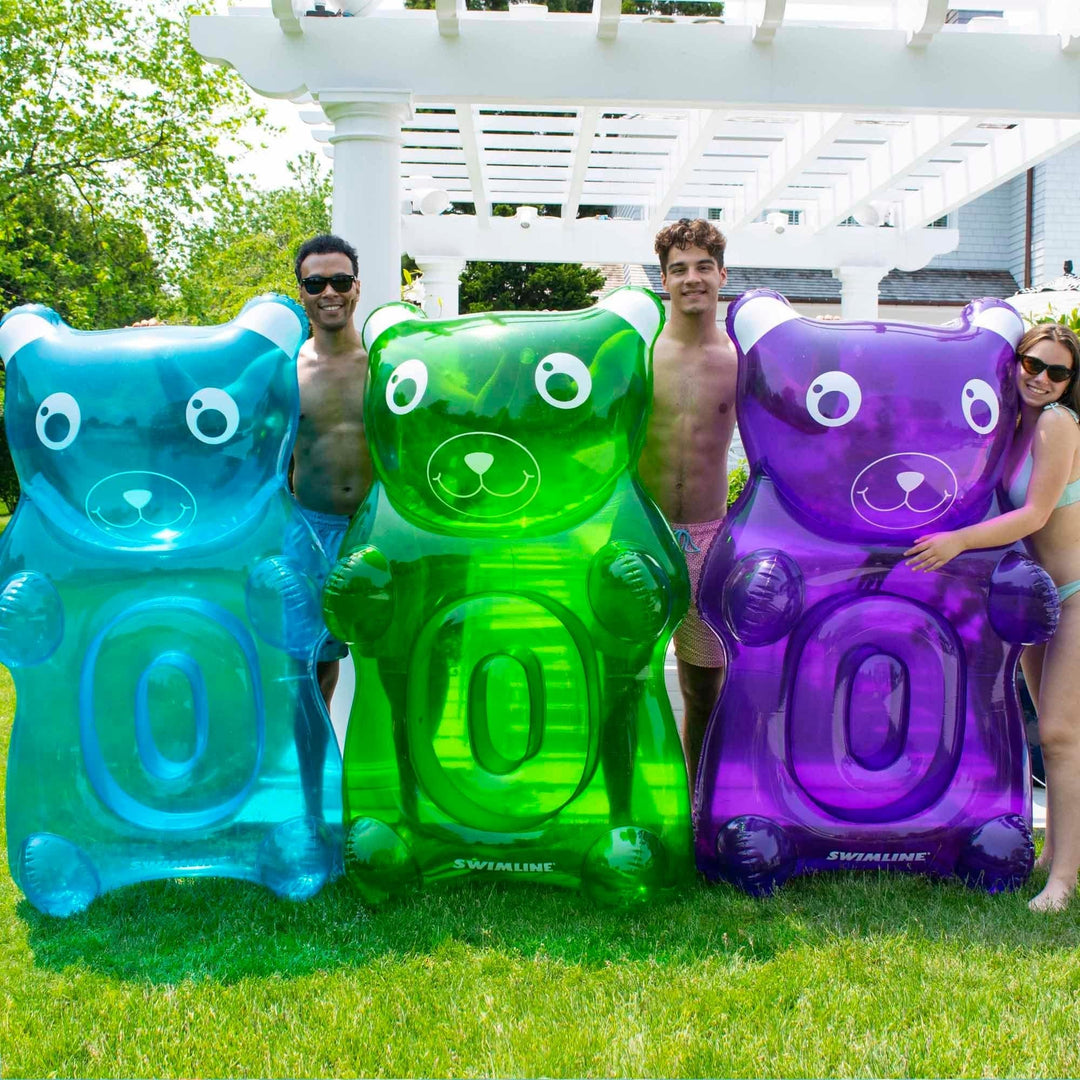 60" Green Gummy Bear Swimming Pool Float