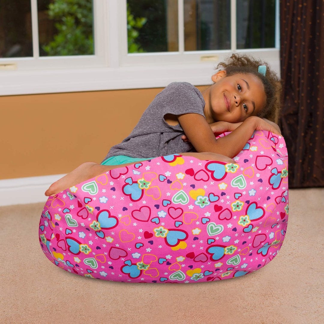 Big Comfy Bean Bag Chair: Posh Beanbag Chairs with Removable