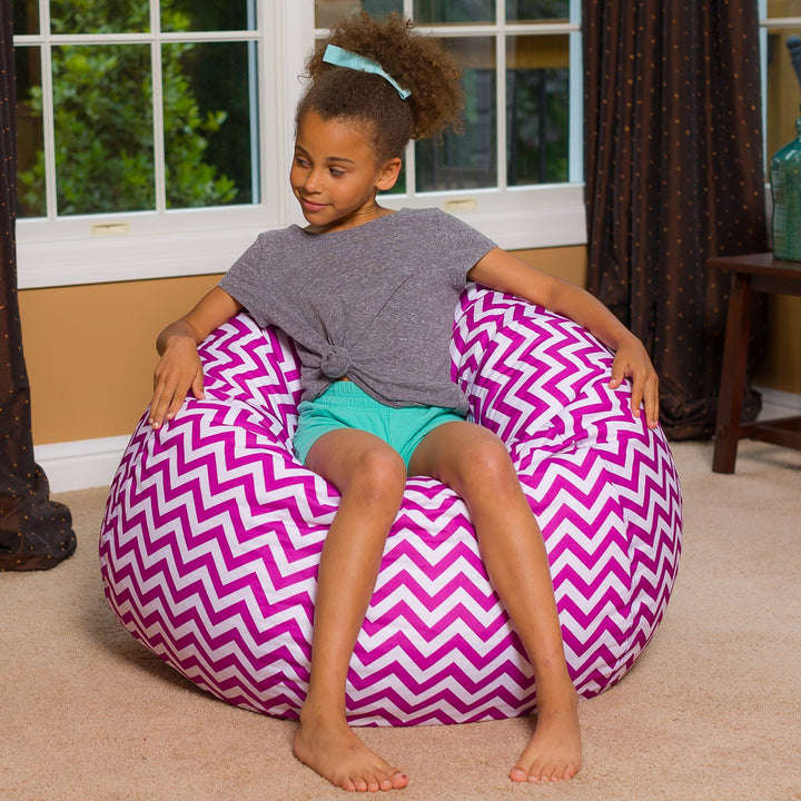 Big Comfy Bean Bag Chair: Posh Beanbag Chairs with Removable