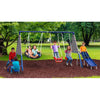 XDP Recreation Freedom Fun Metal A-Frame Kids Outdoor Swing Set 7