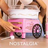 Nostalgia Cotton Candy Machine - Retro Cotton Candy Machine for Kids