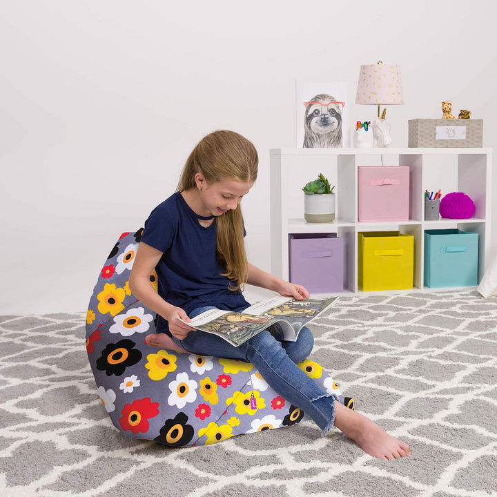 Posh Creations Stuffed nimal Storage Bean Bag Chair Kids Teens