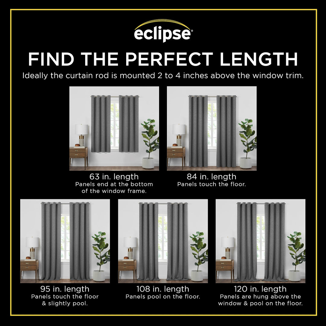 Eclipse Kids Blackout Curtain Kids Curtain with Clipped Dot Print