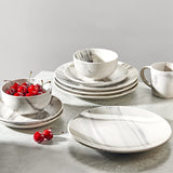 American Atelier Piper Round Dinnerware Set - 16-Piece Stoneware