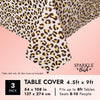 Cheetah Print Tablecloth Safari Birthday Party Supplies (54 X in 3