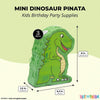 Mini Dinosaur Pinata Kids Birthday Party Supplies (8 X 6.3 2.5 in