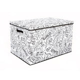 Baum - Kid's Large Coloring Lidded Trunk Includes Removeable