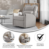 Taylor Logan Lucy Classic Recliner Swivel Glider Rocker