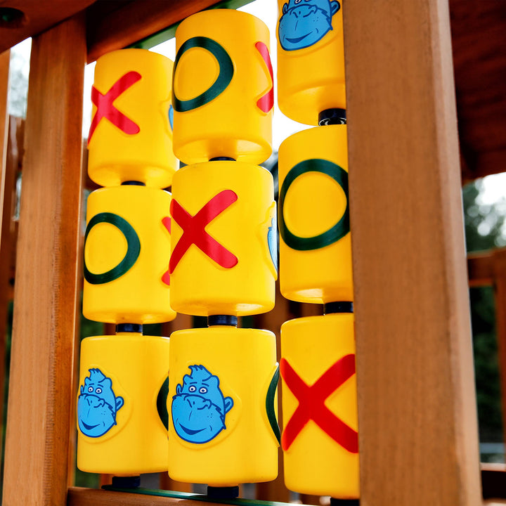 Tic-tac-Toe Spinner Panel Swing Set Accessory Multi-Color