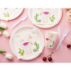 24 Set Dinnerware Birthday Party Supplies Girls Boho Themed Llama