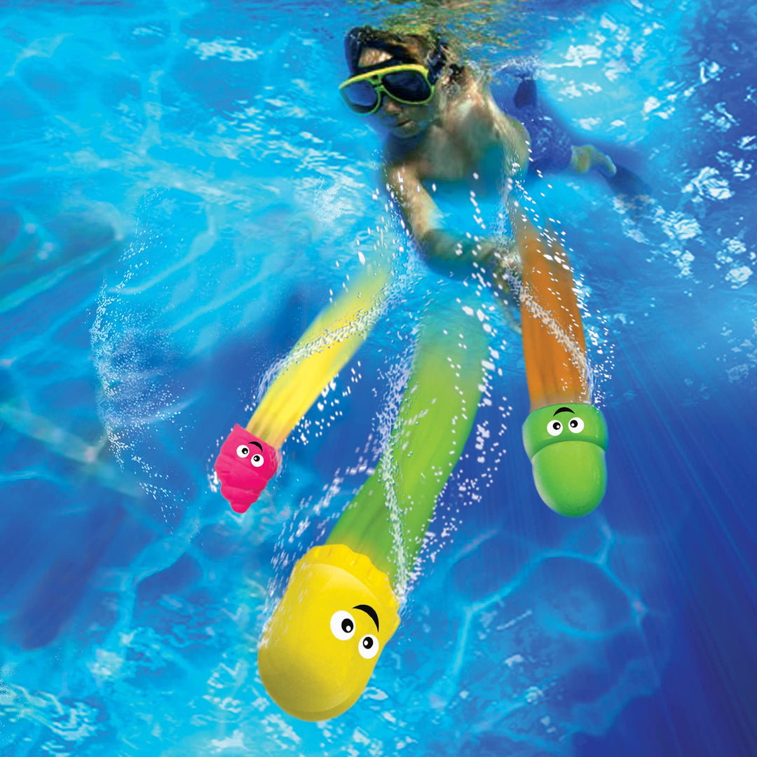 BANZAI 6 Piece Aqua Dive Sea Pals Water/Pool Toy Dive