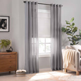 Eclipse Bamboo Roman Shades for Window Semi-Privacy