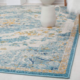 Rugs America Harper Collection HY50C Fresh Chicory Transitional