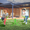 Degree Rotation Outdoor Kids Spinning Seesaw Sit Green