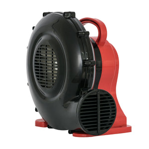 XPOWER BR-15 HP Indoor/Outdoor Inflatable Blower Fan for Holiday/Yard Decorations, Bounce Houses, Movie Screens,Black/Red