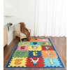 Kids Collection Colorful Numbers Letters Design Playful Rug 5'x'7'