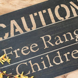 Free Range Children Wall Art Multi Color