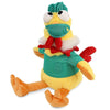 Yellow Rooster Doctor Plush with Cute Scrub Uniform and Cap 10.5 Inches Red White Polyester