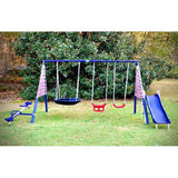 XDP Recreation Freedom Fun Metal A-Frame Kids Outdoor Swing Set 7