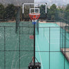 Portable 4.76-10ft Height Adjustable Waterproof Basketball Hoop System