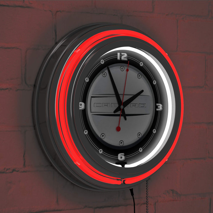 Camaro 14 Inch Neon Clock