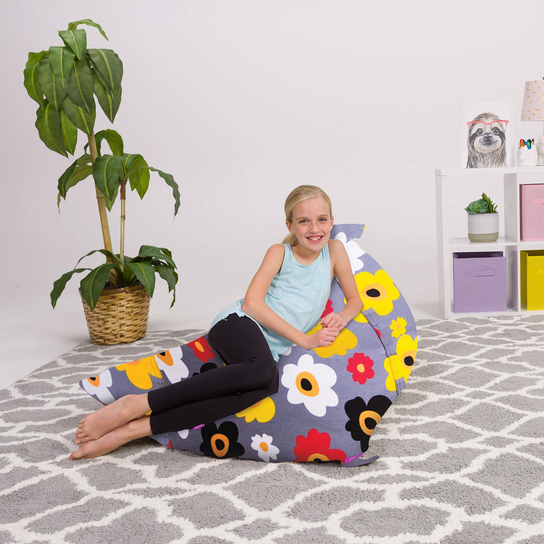 Posh Creations Stuffed nimal Storage Bean Bag Chair Kids Teens