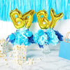 Gold Balloon Cake Topper Letters Baby Foil Letter Balloons for Boy