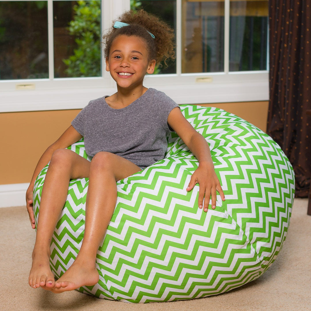 Big Comfy Bean Bag Chair: Posh Beanbag Chairs with Removable