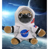 Big Eyed Pug Dog Astronaut Plush Toy with Helmet and Suit 9 Inches