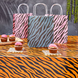 Tiger Print Tablecloths for Jungle Safari Birthday rty (54 X in 4