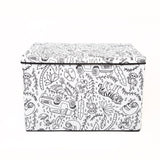 Baum - Kid's Medium Coloring Lidded Trunk Includes Removeable Divider