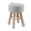 AC Pacific Woodland Sheep Stool for Kids Animal Themed Wooden Ottoman