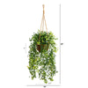 Nearly Natural 20in. Baby Tear Artificial Plant in Hanging