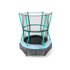 48" Round Classic Mini Bouncer with Enclosure Blue