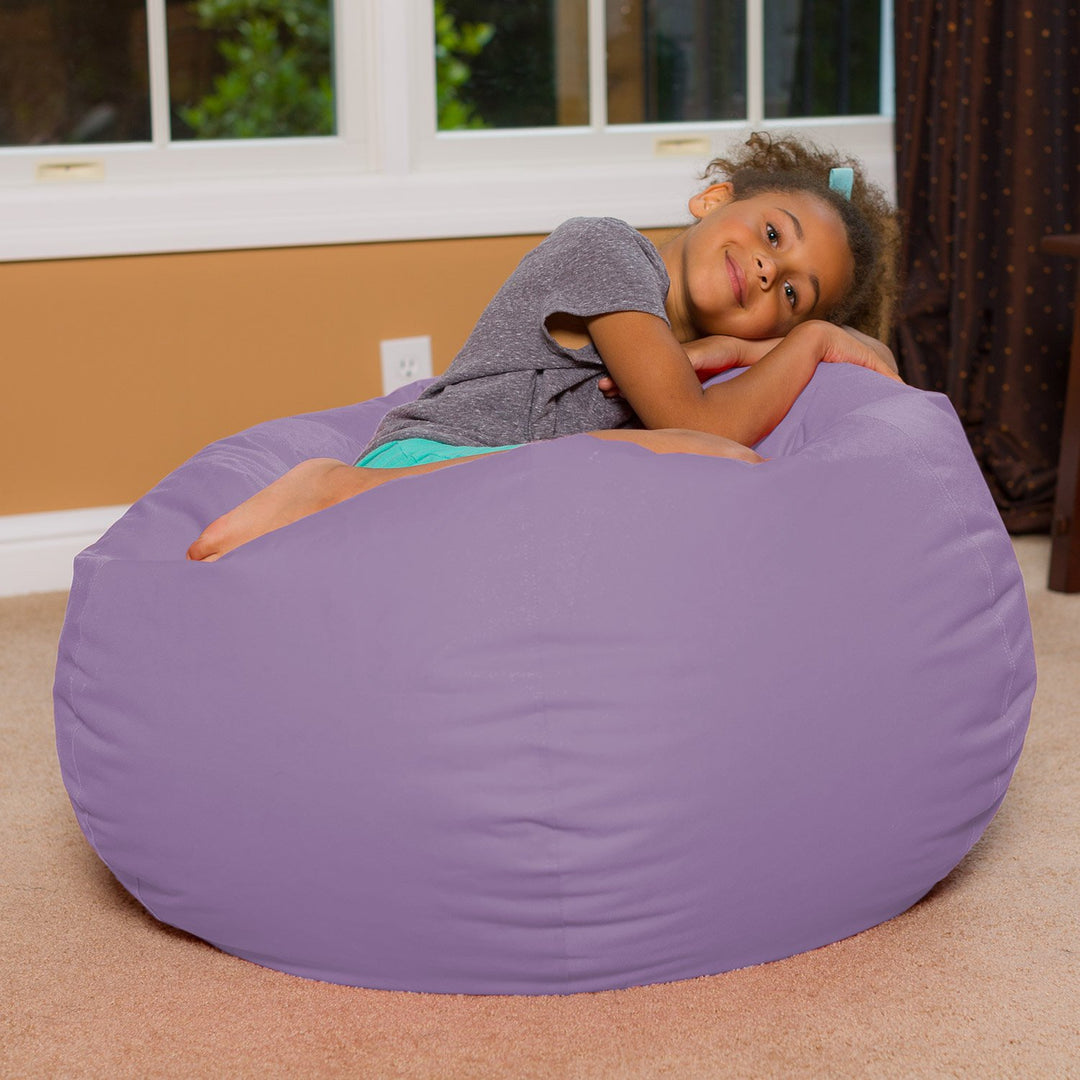 Big Comfy Bean Bag Chair: Posh Beanbag Chairs with Removable