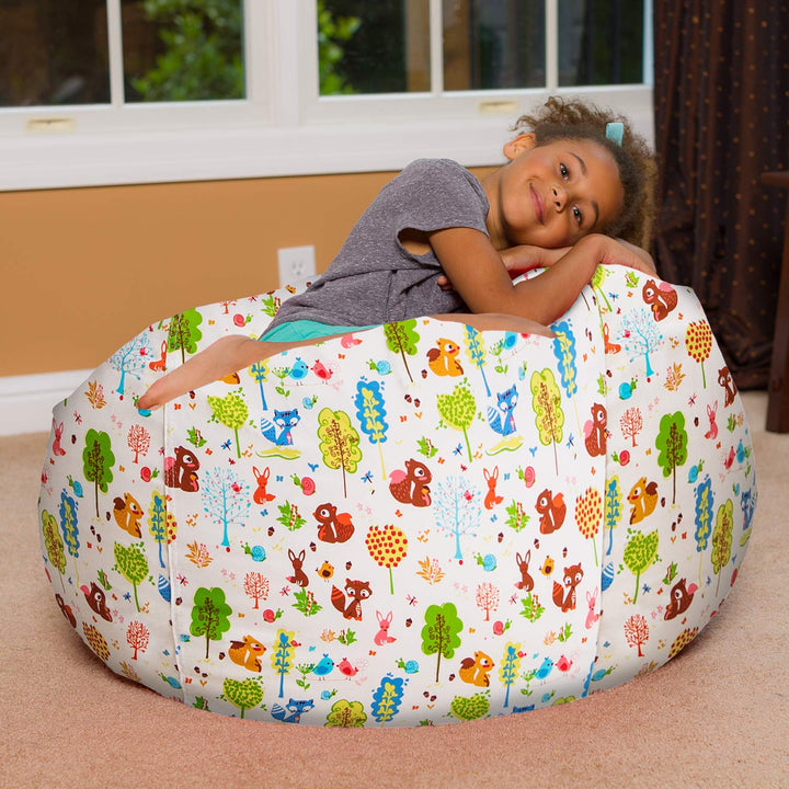 Big Comfy Bean Bag Chair: Posh Beanbag Chairs with Removable