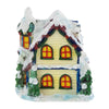 4" Christmas Toy Store Village Building Yellow