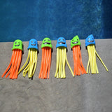 Set of 6 Multicolor Jellyfish Slow Sinking Dive Game 5"