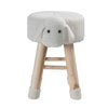 AC Pacific Woodland Sheep Stool for Kids Animal Themed Wooden Ottoman