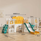 10 in 1 Toddler Kids Slide Swing Outdoor and Indoor ay Set Yellow